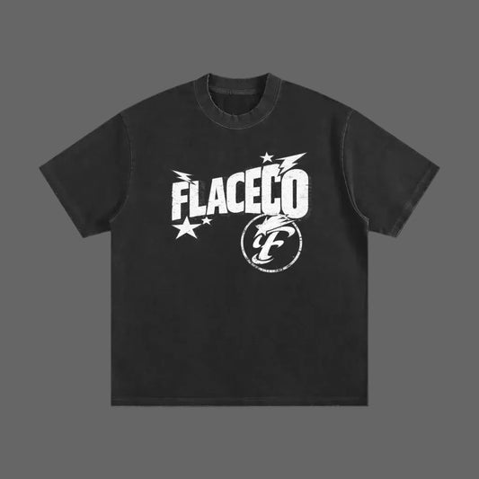 Star Lightning Tee – Black